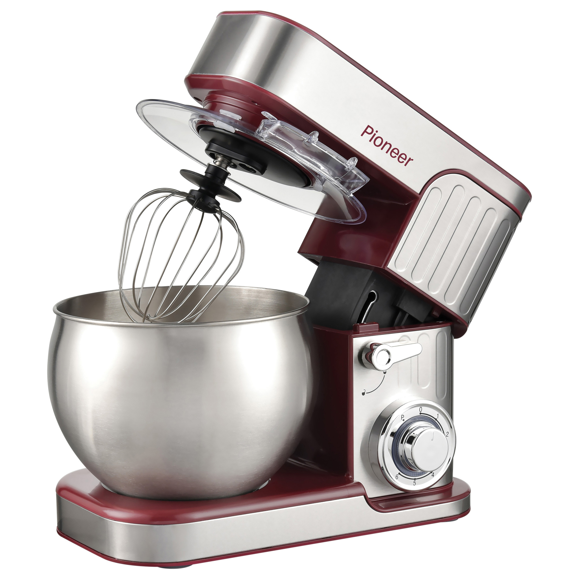 Планетарный миксер Pioneer MX330 wine maroon Планетарный миксер Pioneer MX330 wine maroon