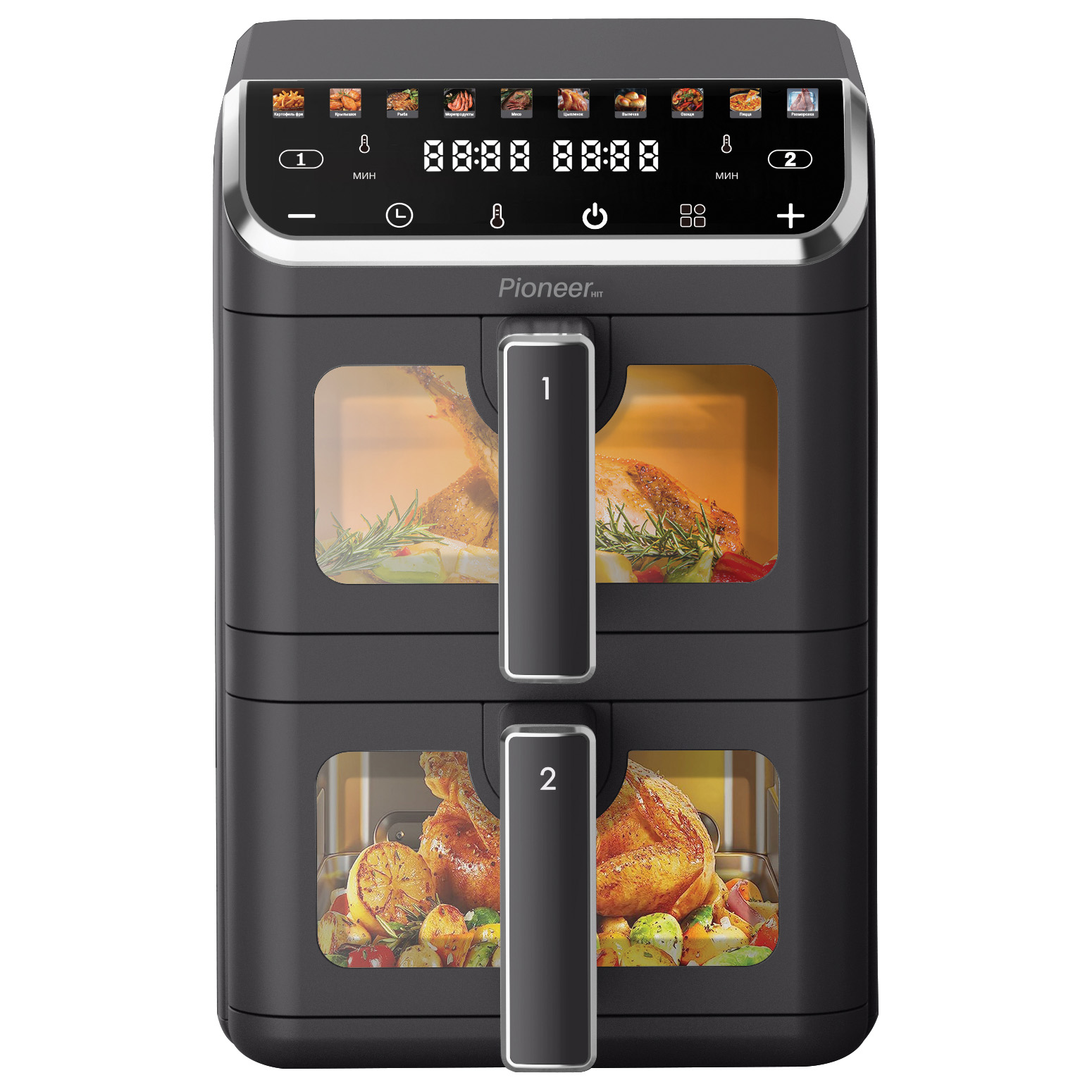 Аэрогриль Pioneer SM522D grey Аэрогриль Pioneer SM522D grey